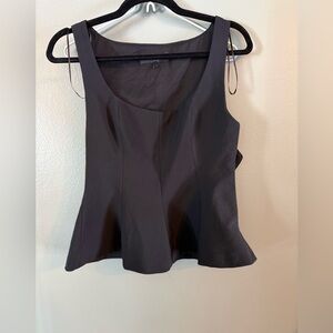 Zara Black Sleeveless Blouse